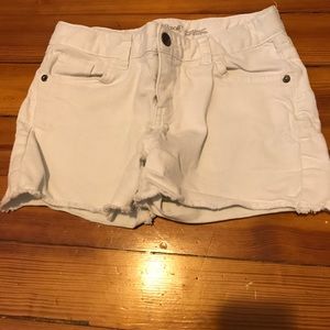 WHITE cat and jack jean shorts